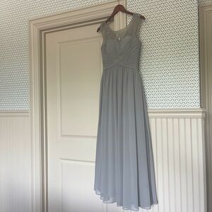 Azazie Grey Formal Dress